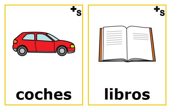 Pictogramas de substantivos masculinos en plural feitos en Araword