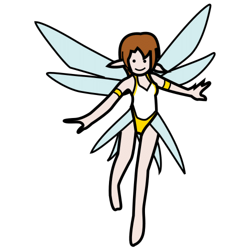 Pictograma que representa fada