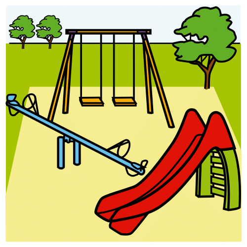 Pictograma que representa parque