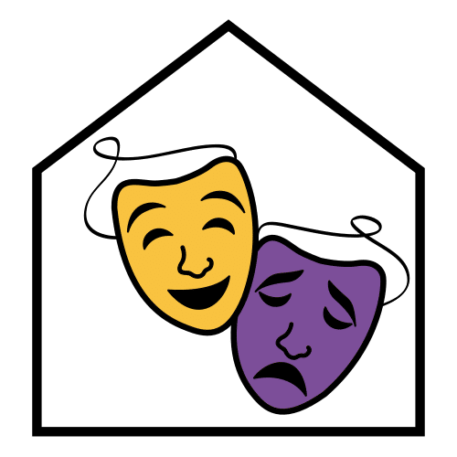 Pictograma de teatro