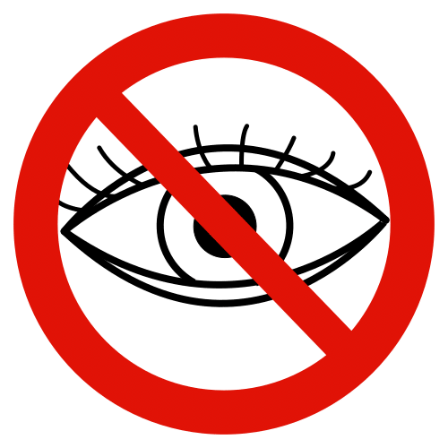 Prohibido mirar