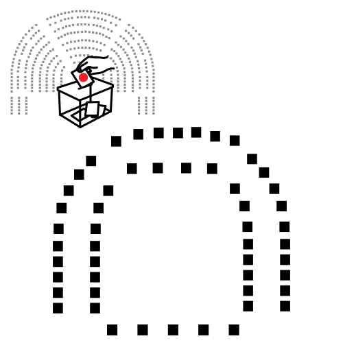 Pictograma de diputación permanente