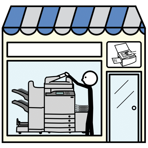 Pictograma de imprenta