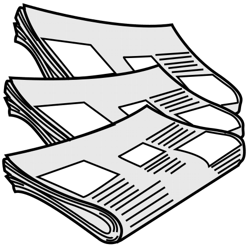 Pictograma de prensa