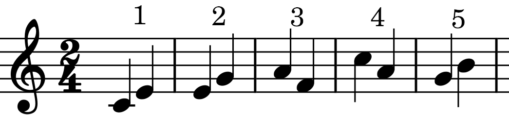 identify major or minor intervals