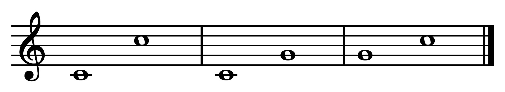 intervals to be played intervals to be played