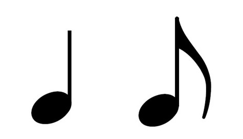 crotchet and and quaver