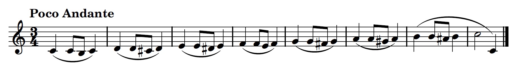 Exercise 2 melodic reading practice Exercise 2 melodic reading practice