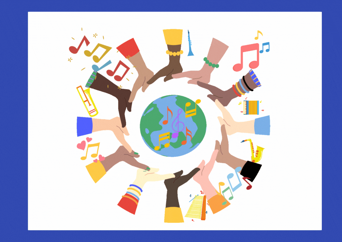 Music around the worl section image