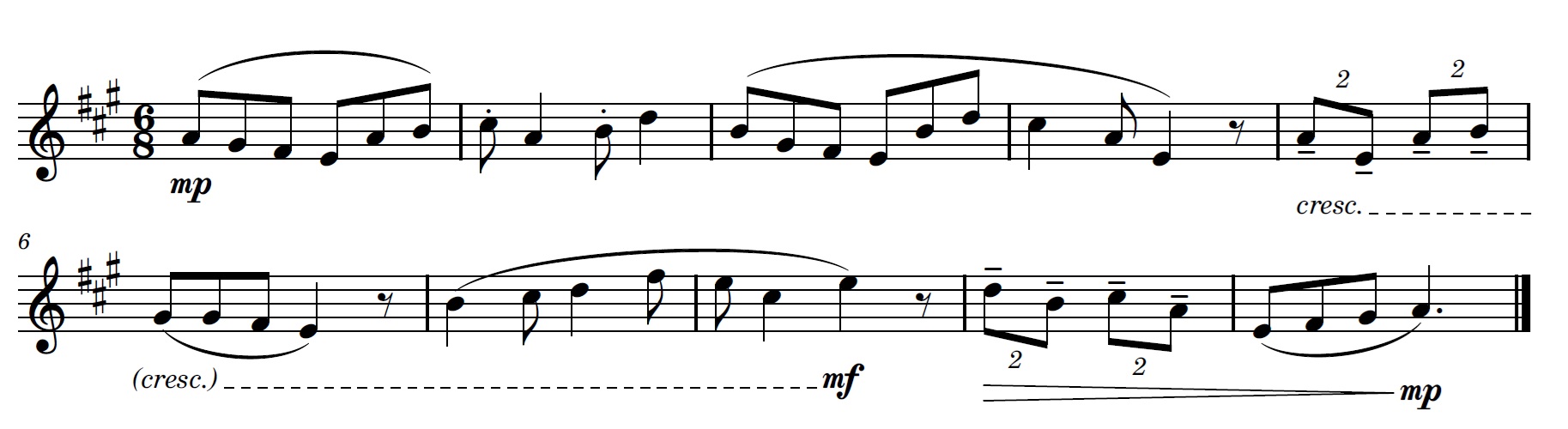 Exercise 4 rhythmic reading