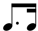 dotted quaver and semiquaver