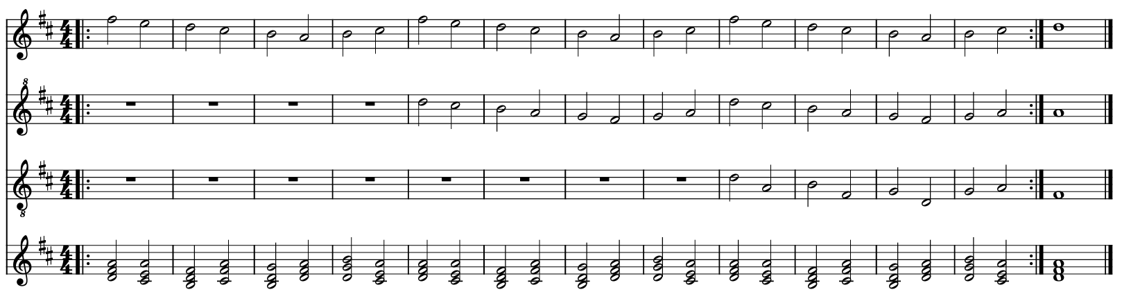 canon complete score