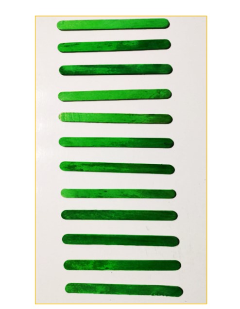 Imagen que representa un grupo de palitos a fraccionar