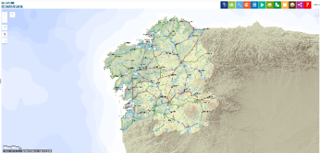Visor de Información xeográfica de Galicia