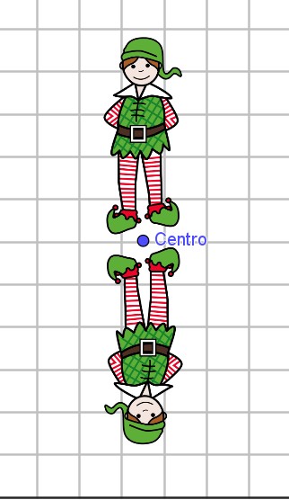 Elfos, uno de ellos girado.