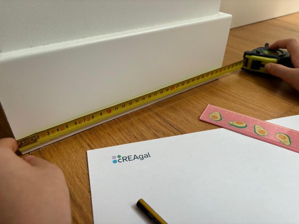 Midiendo con el flexómetro