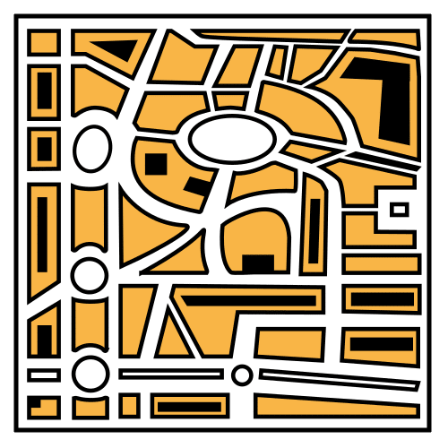 Pictograma de Arasaac: plano urbano