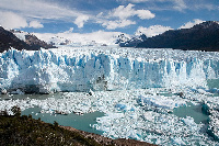 Fronte do glaciar Perito Moreno