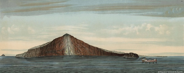 Imaxe do volcán Krakatoa