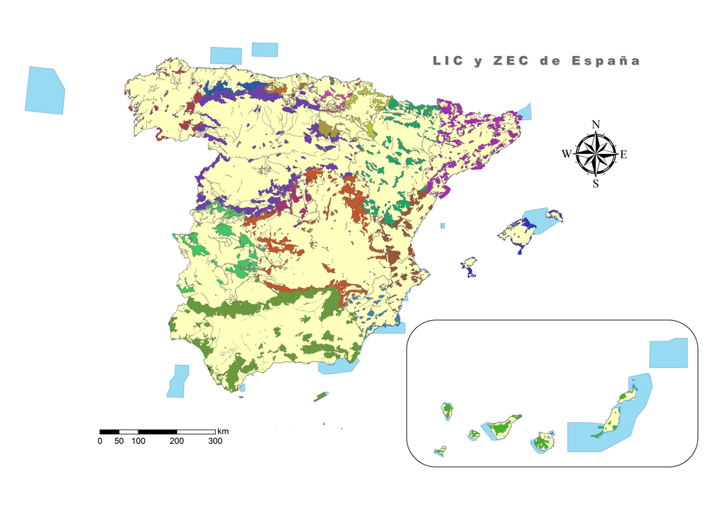 Zonas Lic e Zec de España - De Carlos Delgado, CC BY-SA 4.0, 