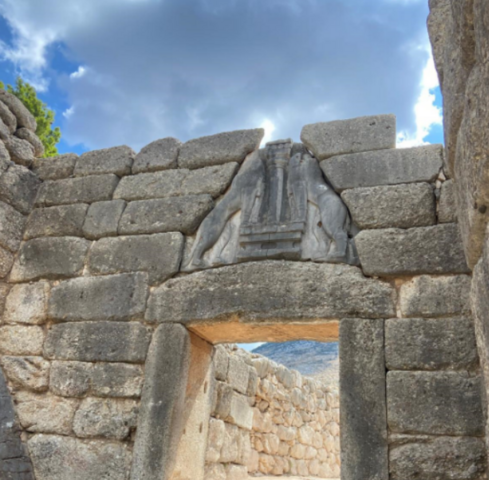 Porta dos leóns (Micenas)