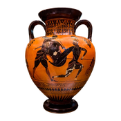 Aquiles matando a Pentesilea (Museo Británico)