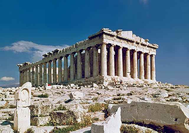 O Parthenon de Atenas