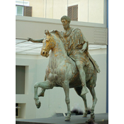 Estatua ecuestre de Marco Aurelio. 161-180 d. C.
