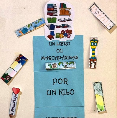 Anuncio de 1 kilo por un libro