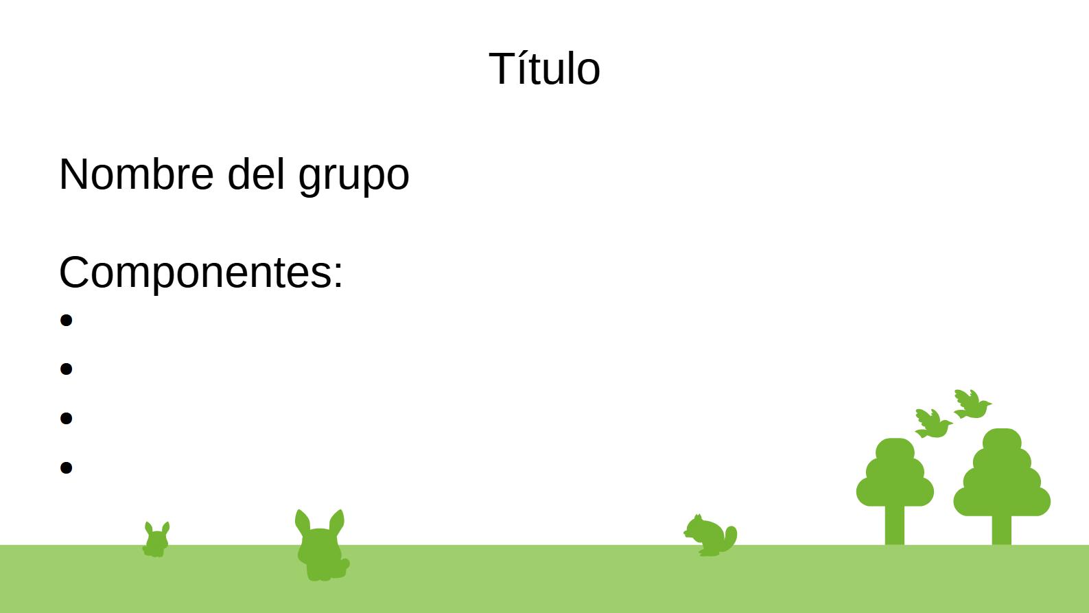 Documento de ejemplo para la exposición del reto final