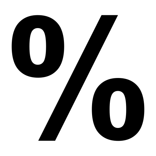 Símbolo del porcentaje