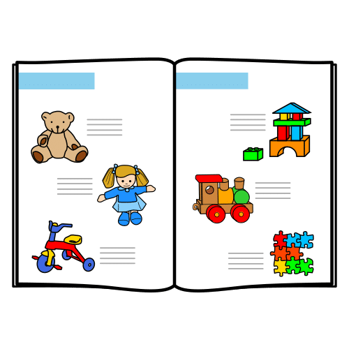 Catálogo de juguetes