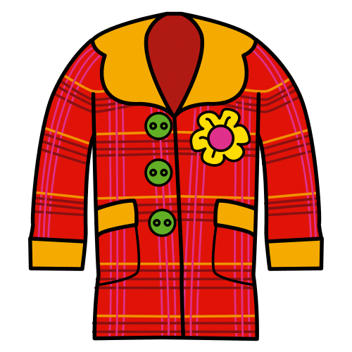 Disfraz de chaqueta de payaso