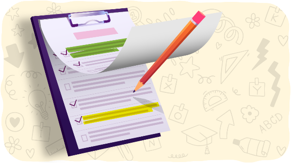 Lápiz y cuaderno para anotar