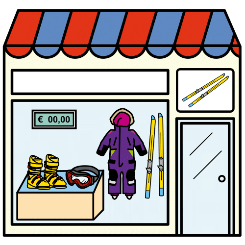 Tienda de esquís