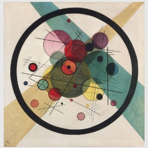 Cuadro de Kandinsky Circles in a circle