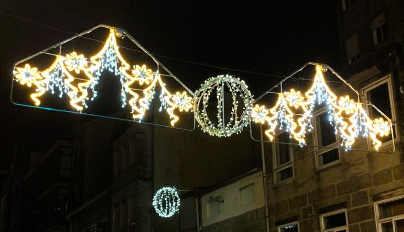 Guirnalda de luces de Navidad