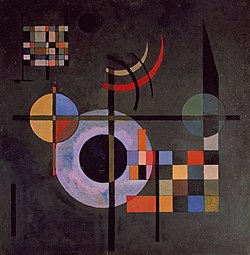 Cuadro de Kandinsky - Counter weights, 1926
