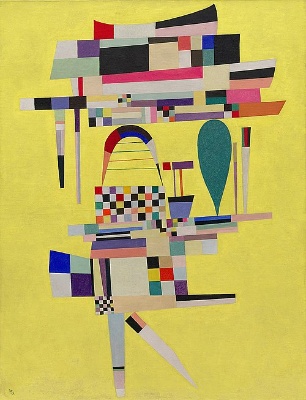 Kandinsky - Yellow Painting