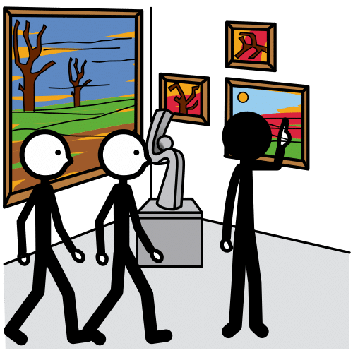 Chica sentada dibujando sobre una mesa