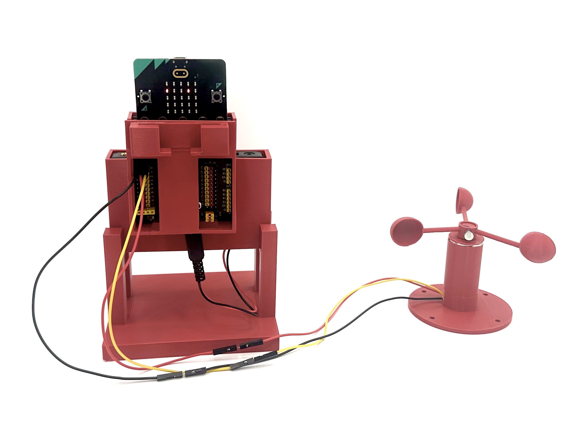 Montaxe final con cableado completo do sistema