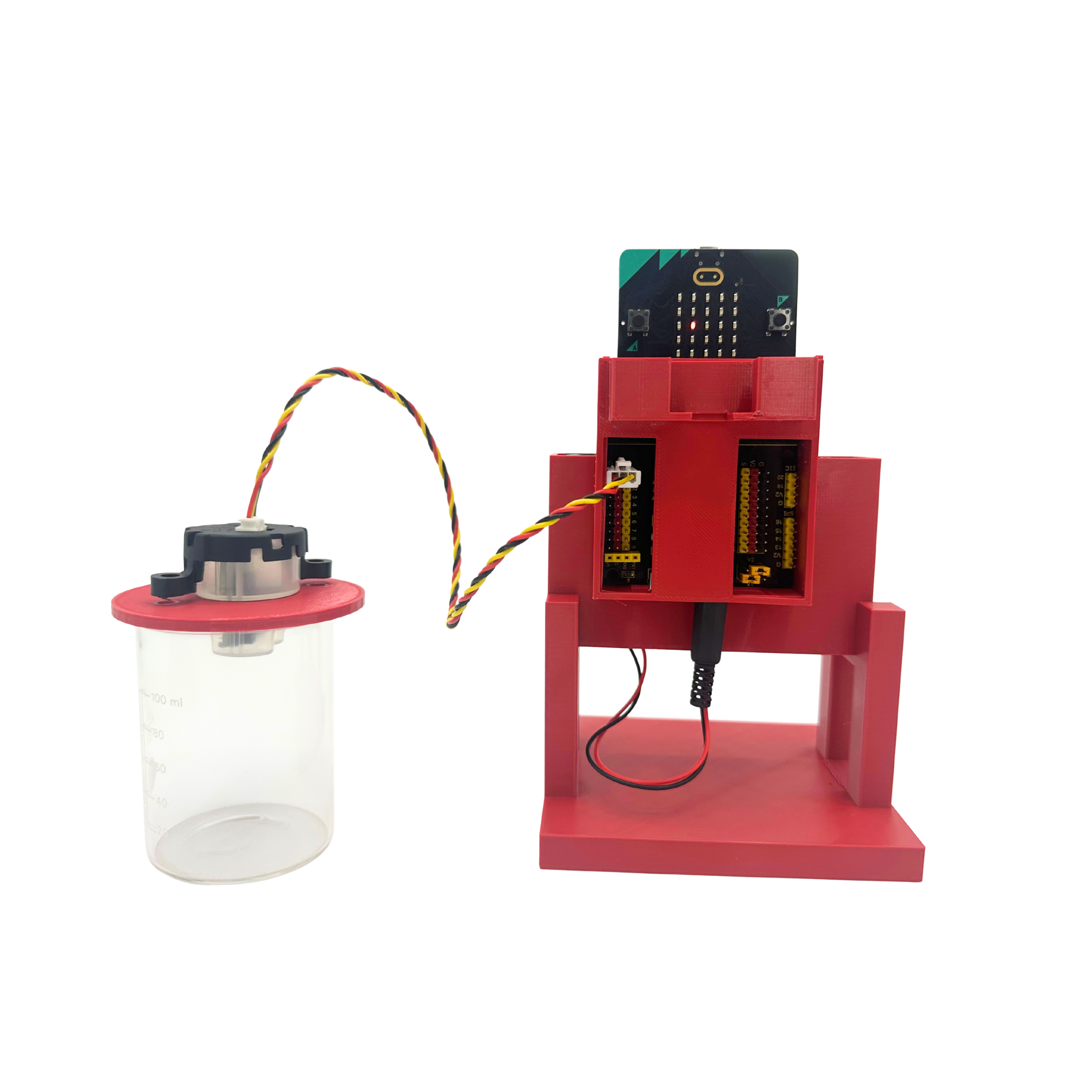 Sensor de turbidez instalado e funcionando