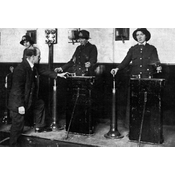 Aprendices de conducción de tranvías en Glasgow