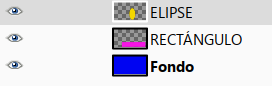 imaxe do programa GIMP con tres capas