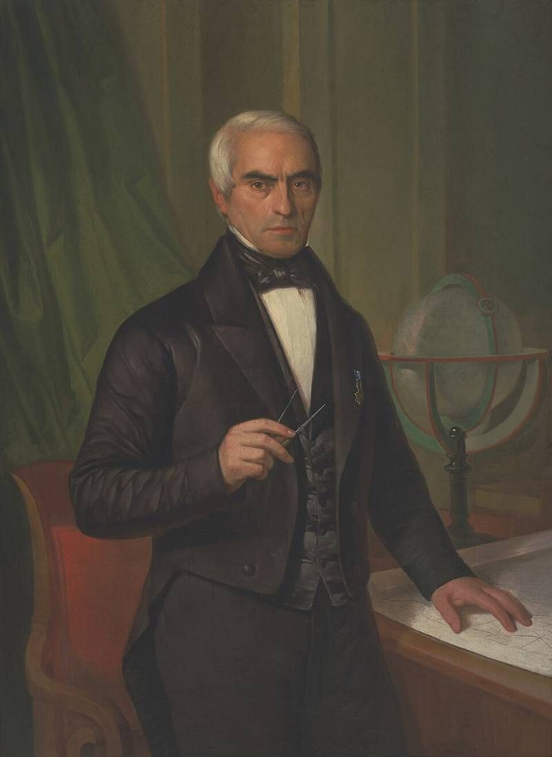 Retrato de Domingo Fontán, en la Sala de Juntas de la Facultad de Geografía e Historia de la Universidad de Santiago de Compostela