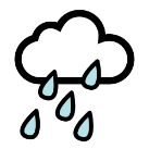 Pictograma lluvia