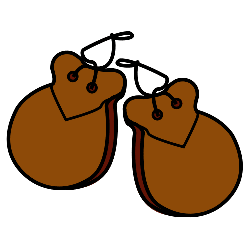 Pictograma de Arasaac: Castañuelas