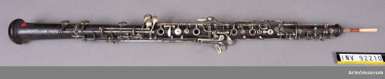 Instrumentos musical, un óboe