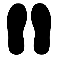 Pegadas de zapato