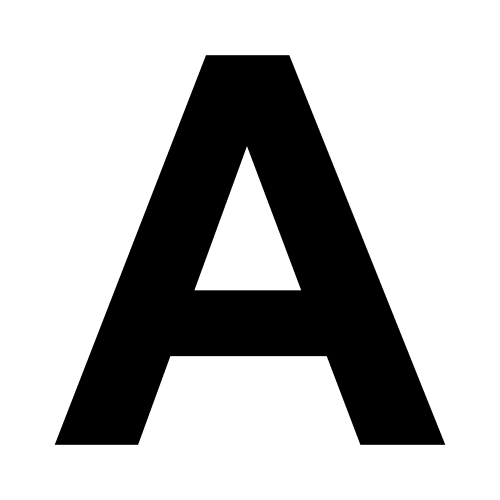 Letra A